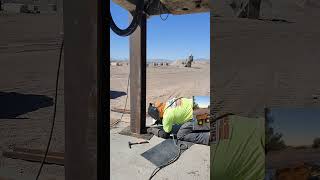 On my knees welding for you, subscribe to my onlyfans for fat back pictures lol