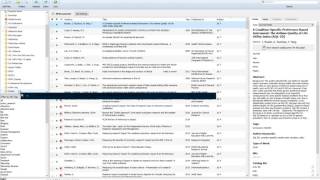 Mendeley Masterclass #6   Using Folders
