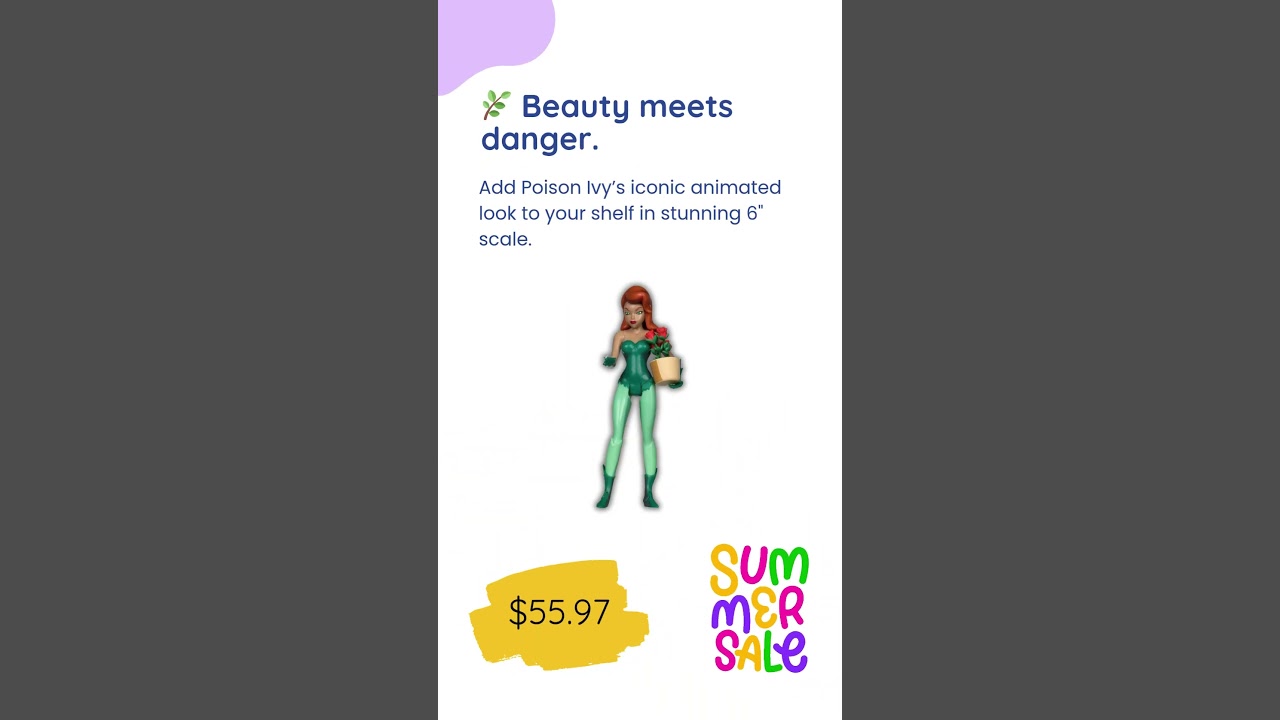 Poison Ivy Figure 🌿 | Batman Animated Series Target Exclusive Unboxing