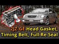 2JZ Head Gasket, Timing Belt, Full Re-Seal // DETAILED TEARDOWN & REASSEMBLY