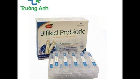 Bifikid Probiotic Fusi - Giúp cải thiện hệ vi sinh đường ruột