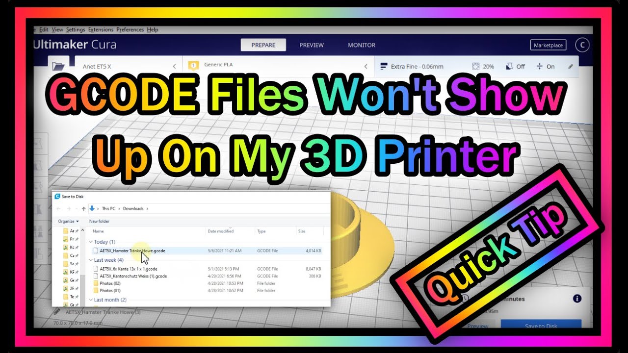 GCode problems in Cura (gcode text in comments) : r/FixMyPrint