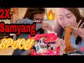 Korean 2x Spicy Noodles Challenge | Halos maiyak sa 2x Samyang Nuclear Spicy Noodles Challenge 😭