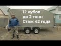 Грузоперевозки на 12 кубовом прицепе из Сыктывкара до 2 тонн