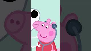 Peppa Listens To Her Own Heartbeat #Shorts #Peppapig