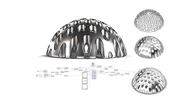 Perforated Structure Exercise Parametric Architecture Rhino and Grasshopper Tutorial