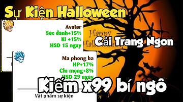 Ngọc rồng online - Cách Kiếm X99 Bí Ngô Và Kẹo Bàn Tay Trong Sự Kiện Halloween | Duyên Hiệp NRO