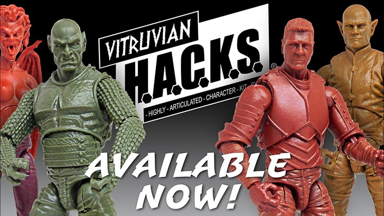 PRODUCT FEATURE: FANTASY SERIES CHARACTER BLANKS & CHARACTER BUILDER KITS WAVE 2