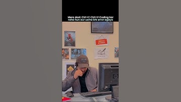 Ctrl+C Ctrl+V Coders Be Like 😂 | Coding Meme