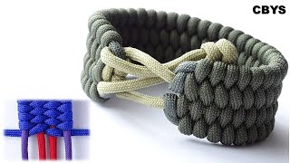 Wide 4 Row Trilobite Style Bracelet  Make a Mad Max Style Paracord Survival Bracelet  DIY CBYS
