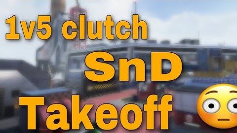 1V5 CLUTCH IN RANKED SEARCH AND DESTROY CODM WITH DEFAULT HUD