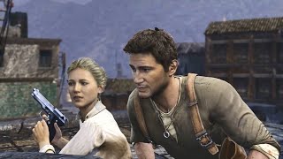 Uncharted 2 enhanced w/ Deepfakes [Nate boards train]