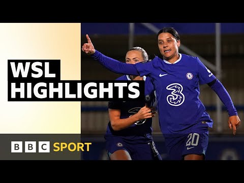 Highlights: chelsea come from behind to beat west ham | wsl