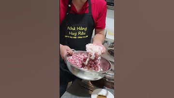 Đây là công thức làm lạp sườn chuẩn vị tây bắc #food