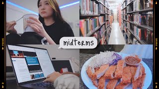 college midterms → fall 2020 // exam week vlog