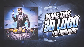 🔴 PART 31 | HOW TO MAKE PUBG/BGMI 3D LOGO ON ANDROID | 3D LOGO TUTORIAL IN  PSCC | TECHNICAL HUB