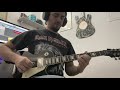 Francesco montanile wasted years solo coveriron maiden