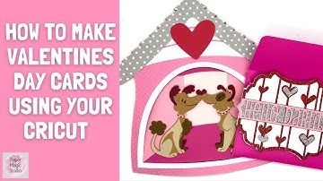 Valentine Cards Using Cricut and Cricut Access Projects