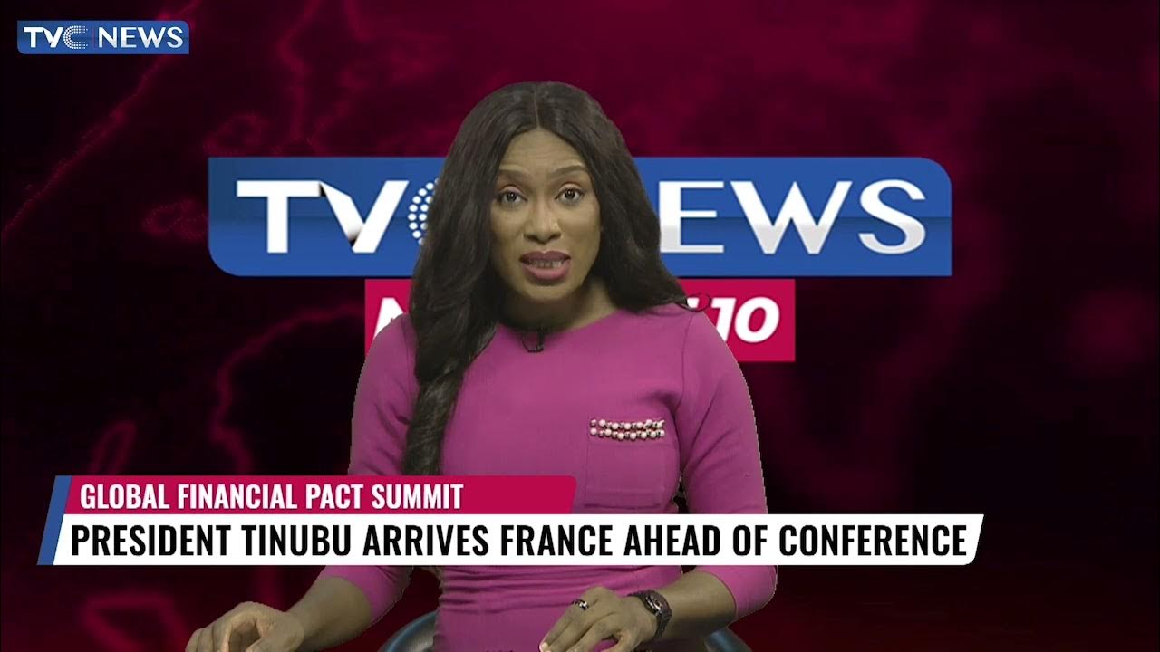 President Tinubu Arrives France Ahead Of Financial Pact Summit