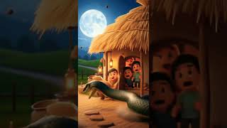 नेवले की बहादुरी, Snake vs Mongoose #storyinhindi #shortvideo