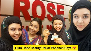 Rose Beauty Parlor Ki New Branch Gulistan-E-Johar Ma Gaye Aj 🌹- Soft Swirl Ice-cream Khaye Enjoy Kya