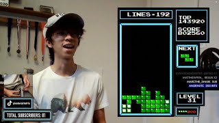 GOING FOR GAME CRASH IN TETRIS