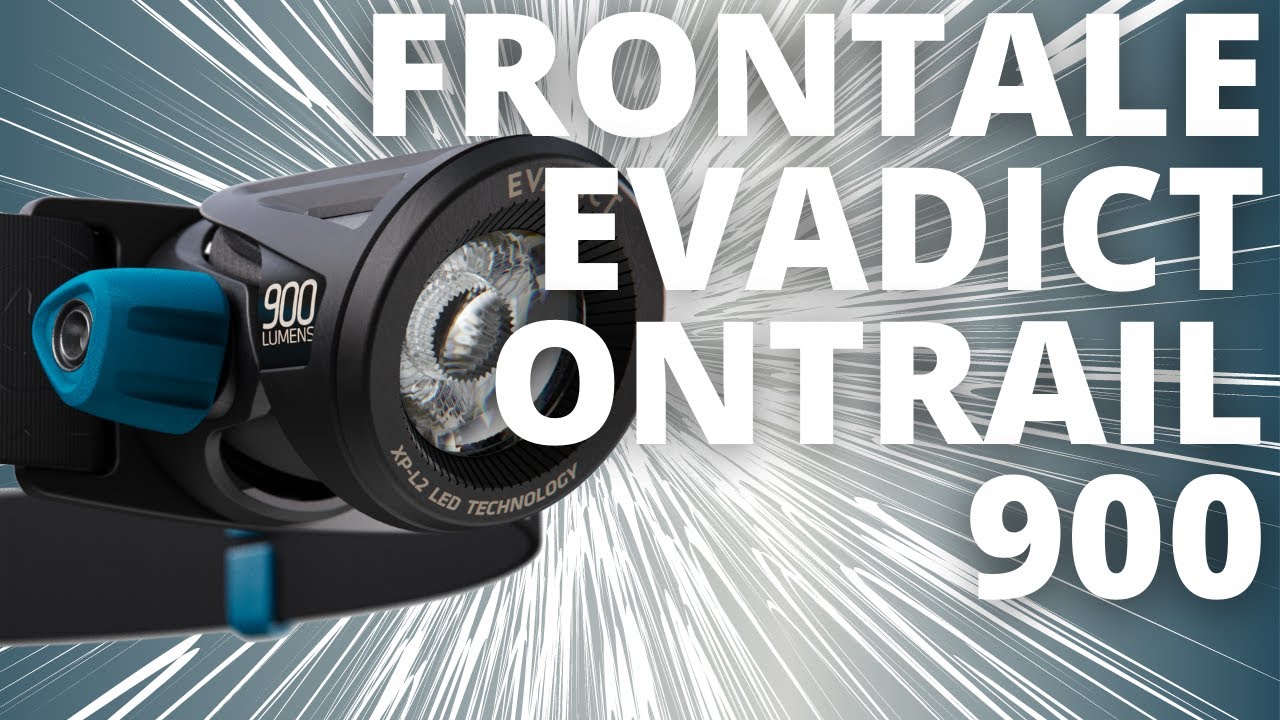 LAMPE FRONTALE TRAIL RUNNING - ONTRAIL 250 LUMENS EVADICT EVADICT