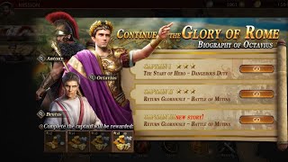 P-2 Continue The Glory Of Rome. Biography Of Octavius Chapter 2 Return Gloriously - Battle Of Mutina screenshot 2