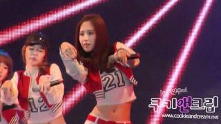 [Fancam] 101013 Yuri SNSD - Run Devil Run@ KIKO Citizen Awareness Festival