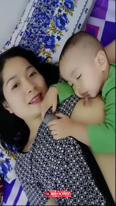 Mom Breastfeeding Baby 😍🥰#part6