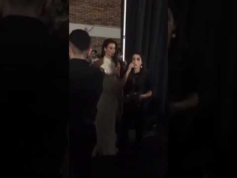 Η Ειρήνη Παπαδοπούλου στο backstage του "Yes I Do"