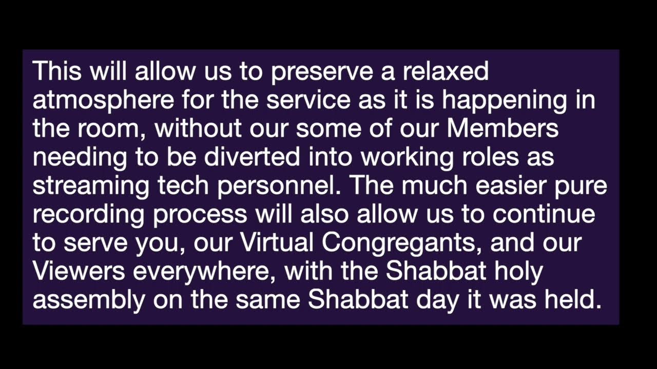 Recording Now for Streaming Later