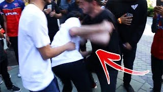 CRAZY FAN TACKLES ME IN PUBLIC! (wtf) | FaZe Rug