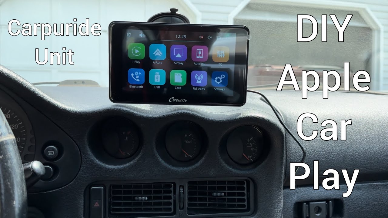 CarPlay et Android Auto dans n'importe quelle voiture (Carpuride W708) 