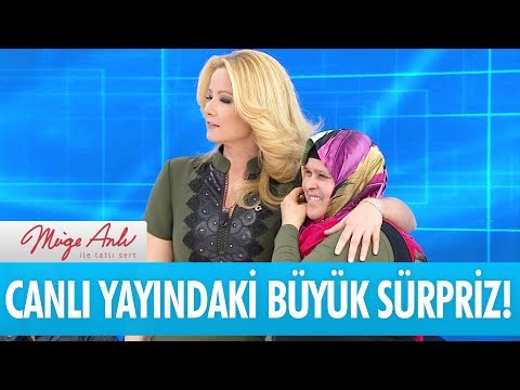 Canlı yayındaki büyük sürpriz - Müge Anlı İle Tatlı Sert 7 Şubat 2018