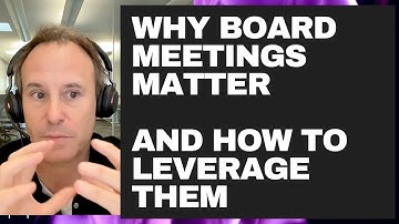 Why Board Meetings Actually Matter:  Harry Stebbings + Jason Lemkin