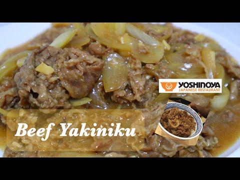 Ide Masakan Makan Siang Praktis | Resep BEEF YAKINIKU ALA YOSHINOYA | how to cook “ BEEF YAKINIKU “ Yang Mantap