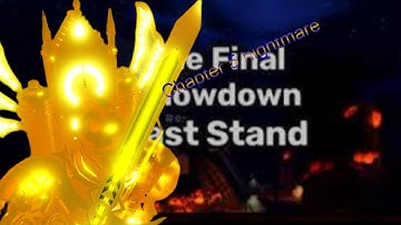 cHAPTER 5 NIGHTMARE BuFfED SoLo (skibi defense)