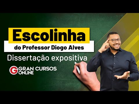 Escolinha do Professor Diogo Alves - Dissertação expositiva com Diogo Alves