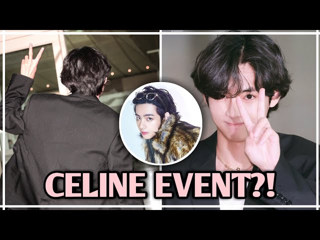 Netizens react to BTS Kim Taehyung's pictures from CELINE's after