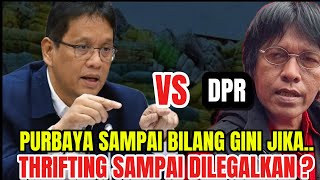 DPR Dorong Thrifting Dilegalin?! Menteri Purbaya TEGAS Menolak! Bisnis Ilegal Kok Mau Didukung?!