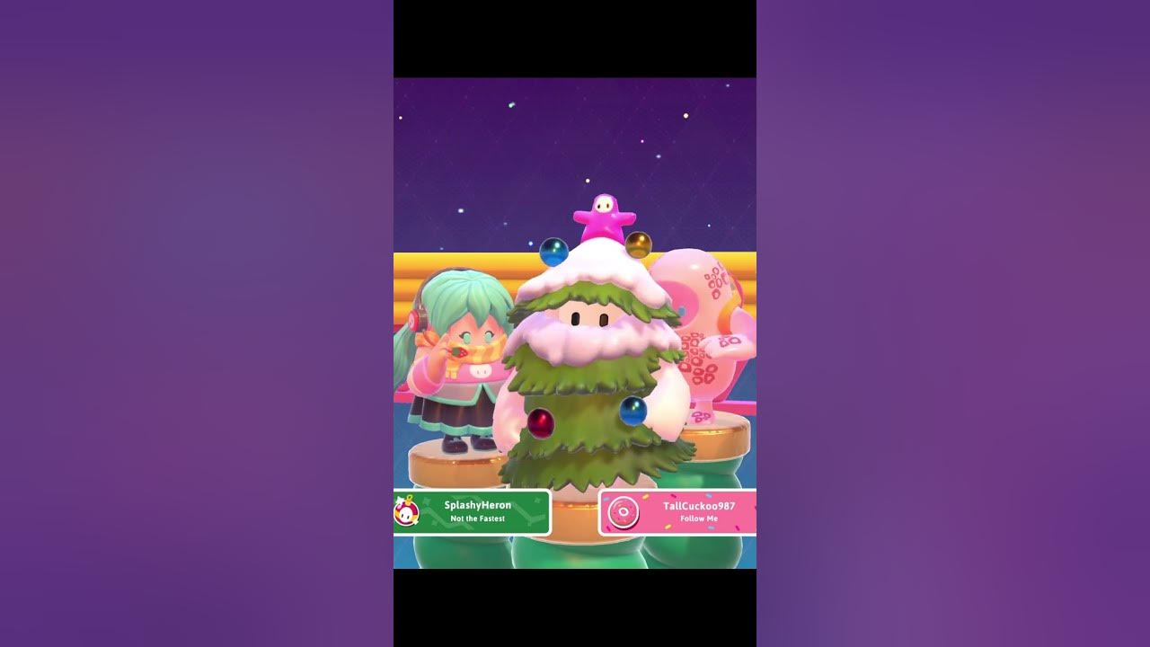 Fall Guys Christmas Celebrations Santa, Reindeer, Tree, Elf YouTube