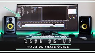 Your Ultimate 2018 Video/Photography Editing Desk Setup | With Links