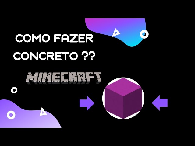 Como fazer blocos de concreto no Minecraft – Tecnoblog