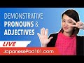 Japanese Demonstrative Pronouns & Adjectives - Basic Japanese Grammar