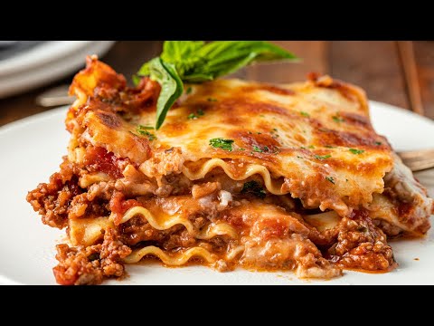 Videó: Lasagne Béchamel Mártással