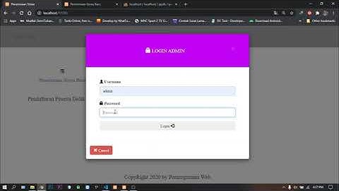 Aplikasi Penerimaan Siswa Baru Berbasis Web dengan Codeigniter & Bootstrap - Eustakia Okta Jelita