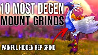 10 Most Degenerate Mount Grinds in WoW