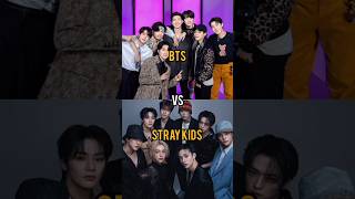 BTS VS Stray kids #btsshorts#bts#kpop#straykids#jimin#jin#jk#jhope#rm #suga#v#ot7 #fypシ#shorts#viral