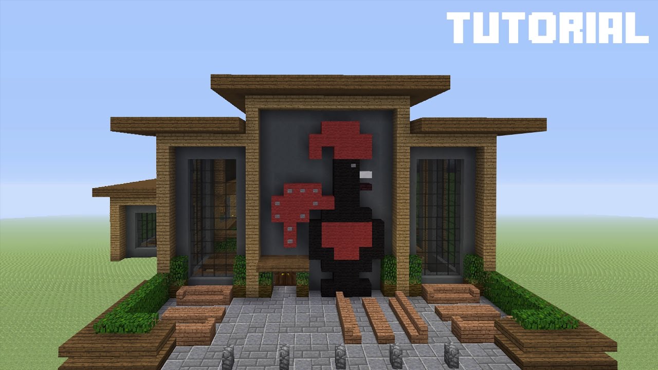 Minecraft Tutorial: How To Build Nando's (Restaurant 